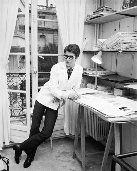 yves saint laurent french fashion designers